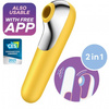 Klitorální stimulátor Satisfyer Dual Love Yellow s vibrátorem