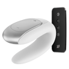 Vibrátor pro páry Double Fun White Satisfyer