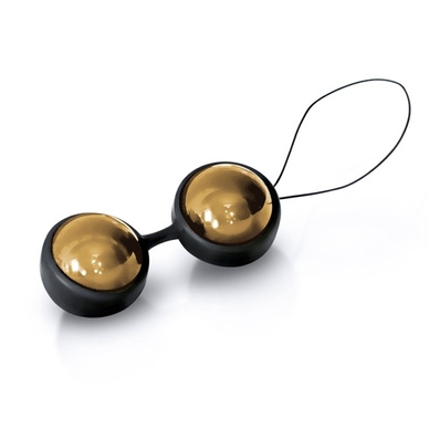 Pozłacane Kulki Gejszy Luna Beads Luxe Gold Lelo