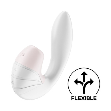 Vibrátor se stimulátorem klitorisu Supernova White Satisfyer