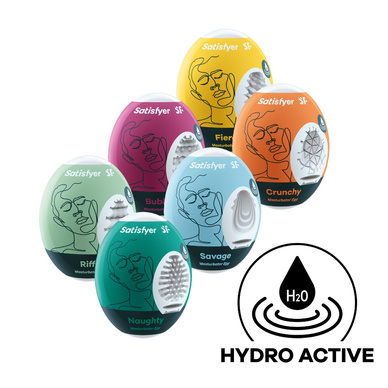 Masturbátor Egg 6er Set Různé velikosti Satisfyer