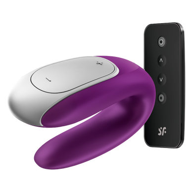 Vibrátor pro páry Double Fun Violet Satisfyer