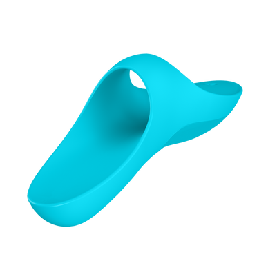 Vibrátor na prst Satisfyer Teaser světle modrý