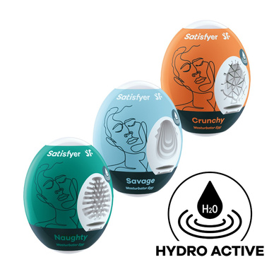 Sada masturbačních vajíček 3 ks Satisfyer