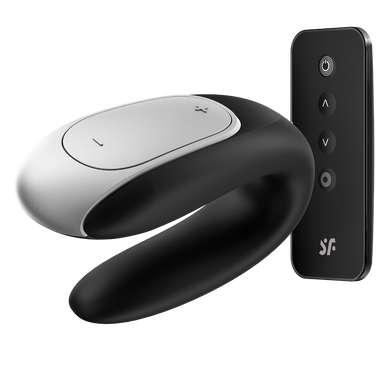 Couples Vibrator Double Fun Black Satisfyer